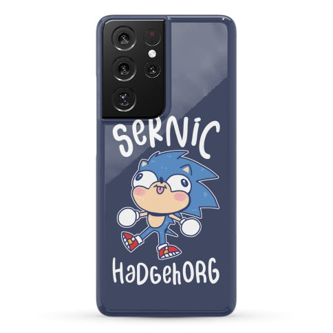 Derpy Sonic Sernic Hadgehorg Phone Case